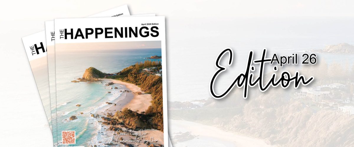 The Happenings April 26 website banner