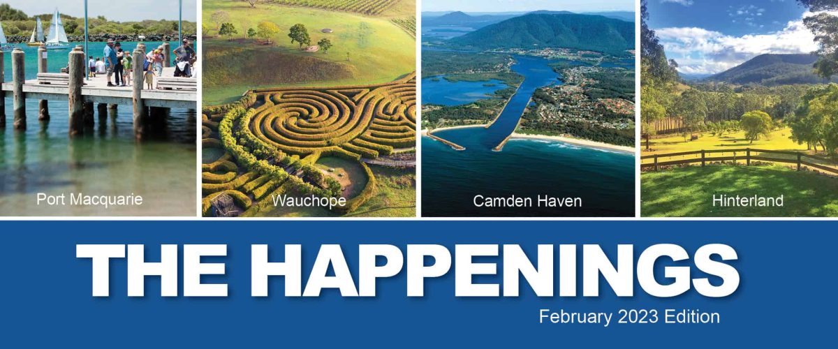 The Happenings February 2023 website banner
