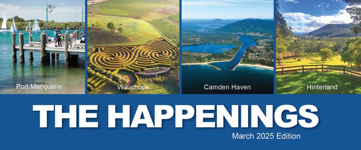 The Happenings March 25 website banner